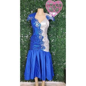 Night Moves vintage prom dress